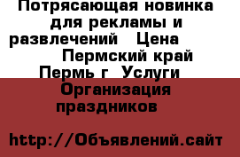 Потрясающая новинка для рекламы и развлечений › Цена ­ 290 000 - Пермский край, Пермь г. Услуги » Организация праздников   